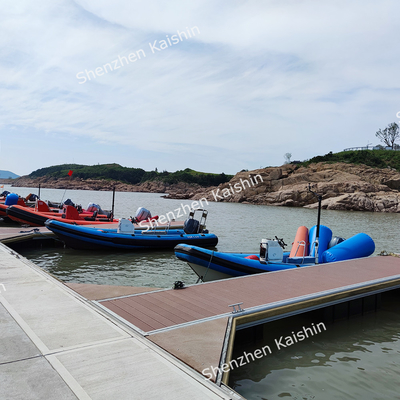 Long Lasting Marina Finger Dock Made Of Aluminum Alloy 6061-T6 For Durability Floating Walkway Pontoon