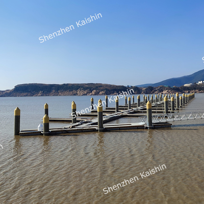 Marine Stable Movable Boating Float Pontoon Aluminum Floating Dock For Jetty