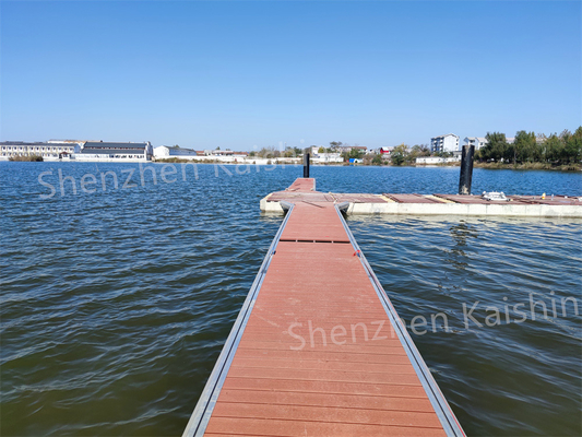 Corrosion Resistant Aluminum Floating Pontoon Marina Floating Docks With Mooring Cleats for yacht