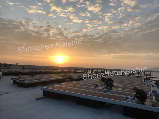 Aluminium Alloy Floating Dock Pedestal Flooring Yacht Berth Marina Gangway
