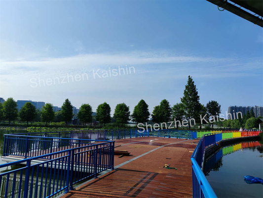 Aluminium Alloy Floating Dock Pedestal Flooring Yacht Berth Marina Gangway