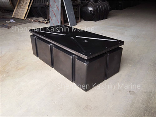 Corrosion Resistance Black LLDPE Floats Floating Dock Marina Yacht Boat Floating Pontoon