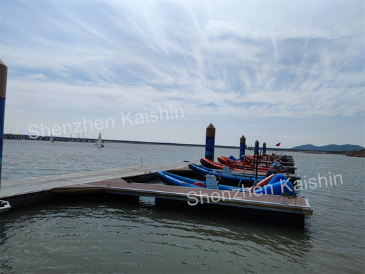 Residential Marine Floating Dock Pontoon Aluminum Alloy 300mm