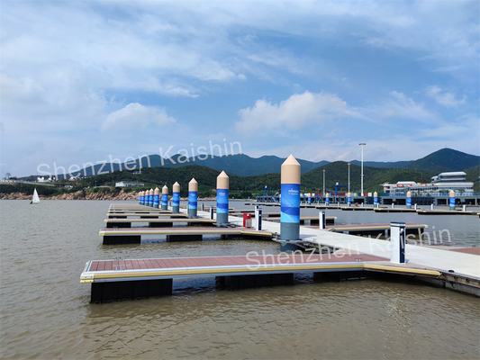 Residential Marine Floating Dock Pontoon Aluminum Alloy 300mm
