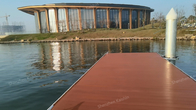 Aluminum Floating Pontoon Docks Marine Floating Dock Customized Size