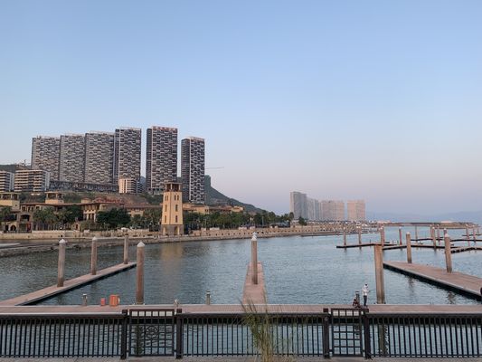 Customized Floating Finger Dock Aluminum Alloy Floating Pontoon Bridge With Mooring Cleats Marina Dock Design Yacht Boat