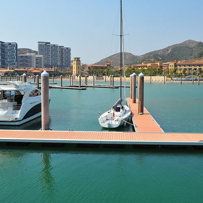 Aluminum Alloy 6061 T6 Floating Docks For Enhanced Durability Marine Floating Finger Pontoon