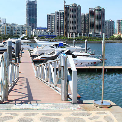 Floating Dock pontoon Aluminum Alloy 6061-T6 Marine Aluminum Gangways For Durable Marina Solutions