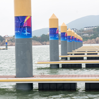 Customizable Durable Floating Dock With Aluminum Alloy Construction Yacht Boat Floating Pontoon