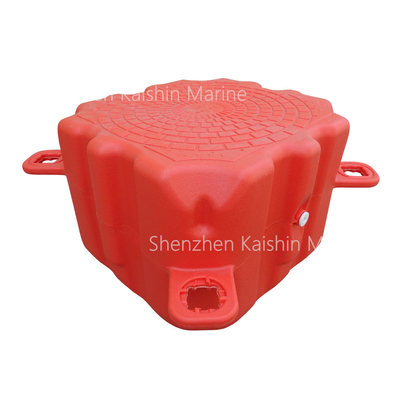 Pontón flotante modular marino de HDPE para motos acuáticas, muelle flotante para yates y barcos