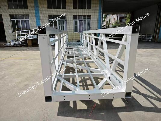 Pista marina de aleación de aluminio antideslizante 6061-T6 con capacidad de carga de 400 kg/m2 y vida útil de 15-20 años para puente flotante de muelle